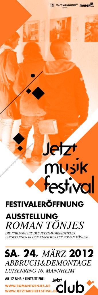Die Eröffnung des JetztMusikfestivals im Abbruch & Demontage
